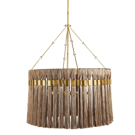 Arteriors Dutchess 4 Light 32" Wide Chandelier Gold / Gray