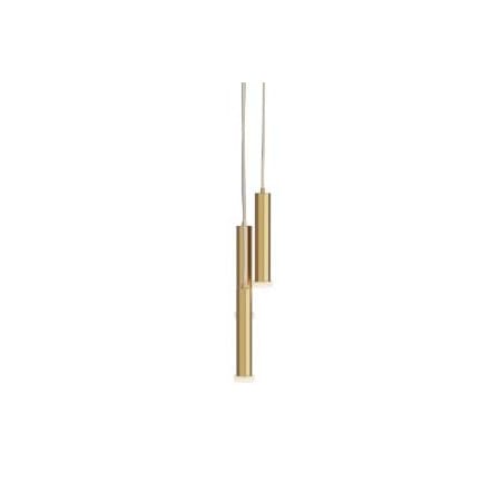 Arteriors Aleena 7" Wide Multi Light Pendant Brass