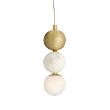 Arteriors Melody Pendant 6" Wide Mini Pendant Matte Swirl