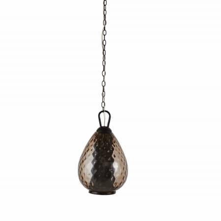 Arteriors Eureka 12" Wide Pendant Smoke