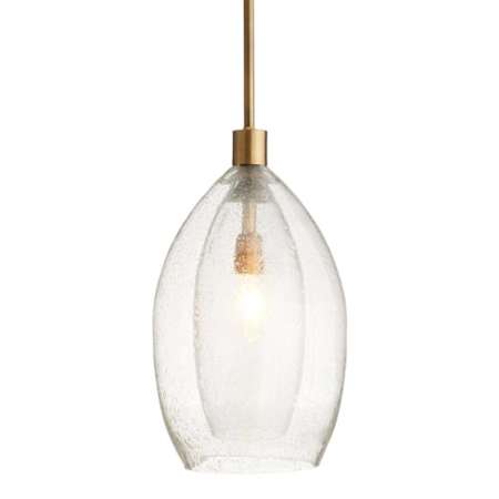 Arteriors Hilary 11" Wide Pendant with Seedy Glass Shades Clear