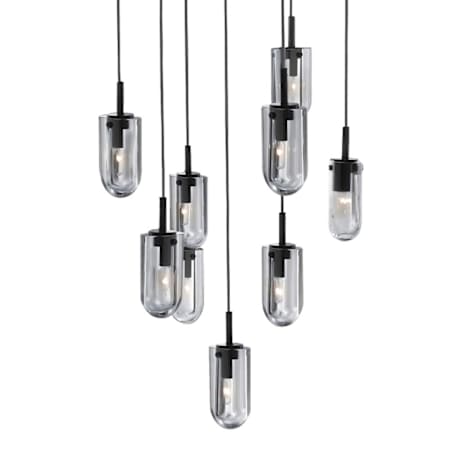 Arteriors Javier 9 Light 25" Wide Crystal Chandelier Smoke