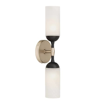 Arteriors Emmett 2 Light 19" Tall Wall Sconce Opal Swirl