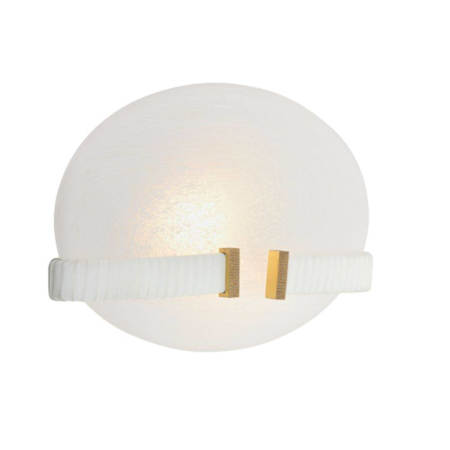 Arteriors Fresno 7" Tall LED Outdoor Wall Sconce with Matte Swirl Glass Shade Swirl