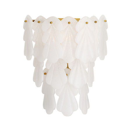Arteriors Malia Sconce 2 Light 17" Tall Wall Sconce Clear