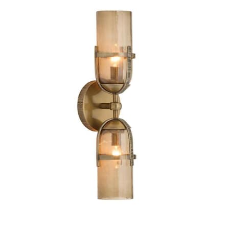 Arteriors Jacobson 2 Light 18" Tall Wall Sconce Smoke