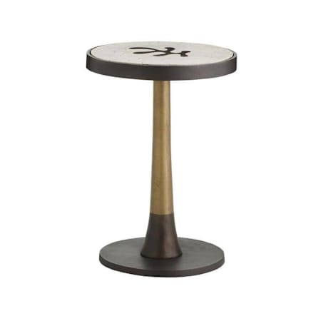 Arteriors Jeanne 14" Diameter Resin Top Composite Table Bronze