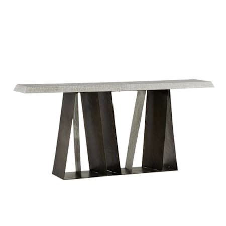 Arteriors Gladstone 72" Wide Wood Table Smoke