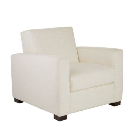Arteriors Dodson 36" Wide Wood Framed Fabric Accent Chair White