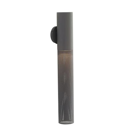 Arteriors Punch 30" Tall Outdoor Wall Sconce with Mesh Steel Shade Marine Grade Aged Graphite