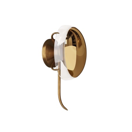 Arteriors Corona 13" Tall Wall Sconce Antique Brass
