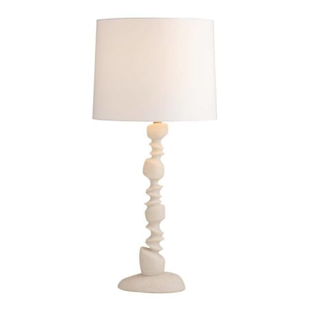 Arteriors Kashmir 34" Tall Buffet Table Lamp Ivory
