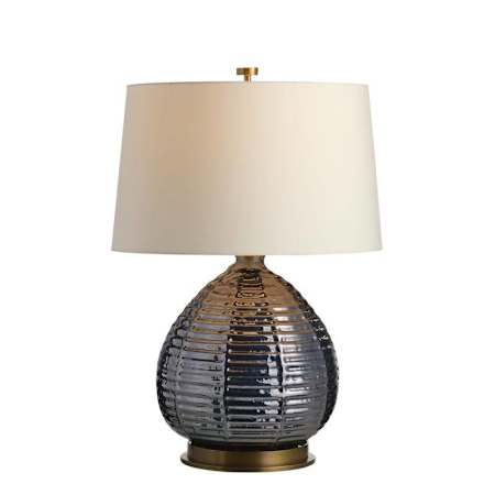 Arteriors Juliette 27" Tall Vase Table Lamp Flint Luster