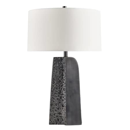 Arteriors Scopello 30" Tall Accent Table Lamp Antiqued Aluminum
