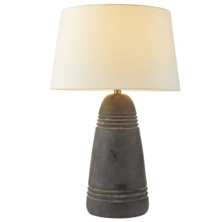 Arteriors Django 30" Tall Buffet Table Lamp Matte Charcoal