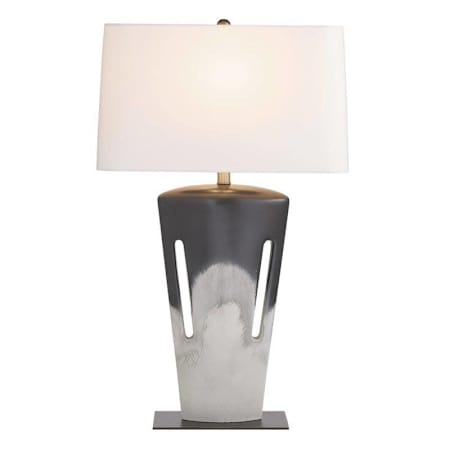 Arteriors Iceland 30" Tall Vase Table Lamp Shoreline Reactive