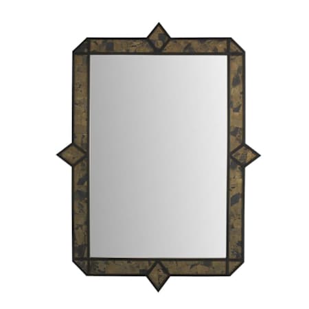 Arteriors Geneva 36"W x 48"H Rectangular Flat Iron Wall Mount Accent Mirror Natural