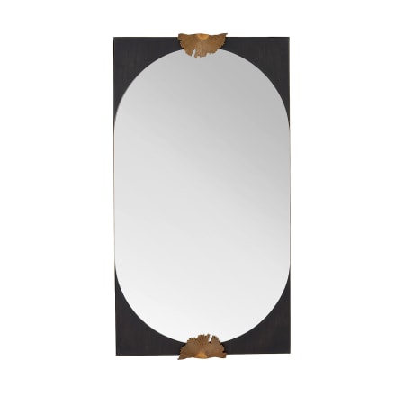 Arteriors Envy 22-1/2" W x 41" H Rectangular Framed Bathroom Mirror Antique Brass