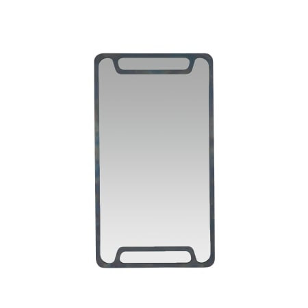 Arteriors Dodger 20-1/2" W x 36" H Rectangular Framed Bathroom Mirror Hot Rolled Steel