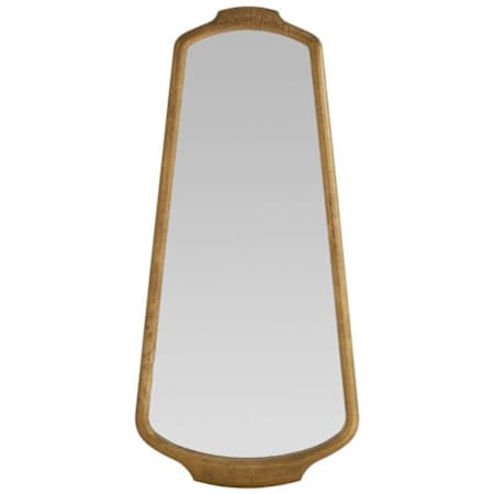 Arteriors Hyland 32"W x 72"H Specialty Flat Brass Framed Full Length Mirror Antique Brass