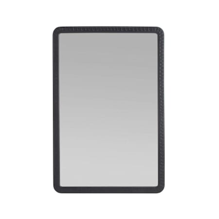 Arteriors Gregory 40"W x 60"H Rectangular Flat Wood Framed Accent Mirror Ebony