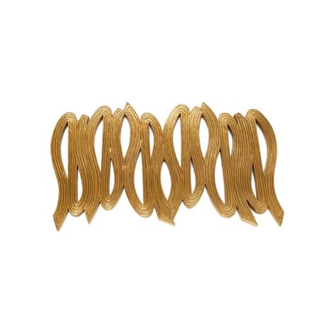 Arteriors Effie 35" Tall Brass Abstract Plaque Gold
