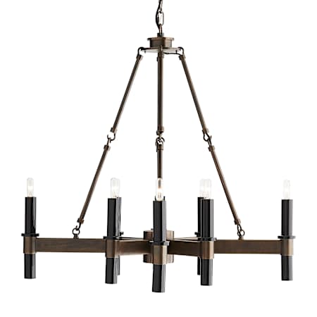 DP89000 in Black / Heritage Brass