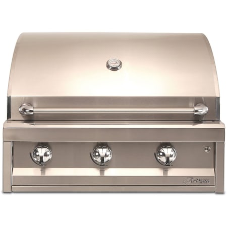 Artisan Grills 60000 BTU Output 32 Inch Wide Liquid Propane Grill with Hood Assist from the American Eagle Series Stainless Steel