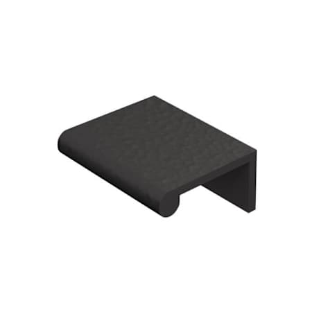 Ashley Norton Hammered Edge Pull - 7-7/8" Flat Black