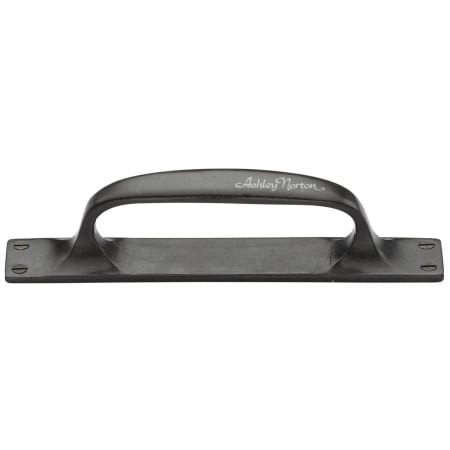 Ashley Norton Traditional 9" Long Luxury Solid Bronze Vintage Surface Mount Cabinet / Drawer Pull on Backplate Dark Bronze