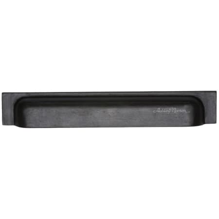 Ashley Norton Solid Bronze Industrial 8 Inch Center to Center Cup Cabinet Pull Dark Bronze