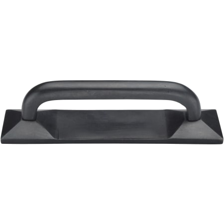 Ashley Norton Solid Bronze Grace 3-3/4 Inch Center to Center Handle Cabinet Pull Dark Bronze