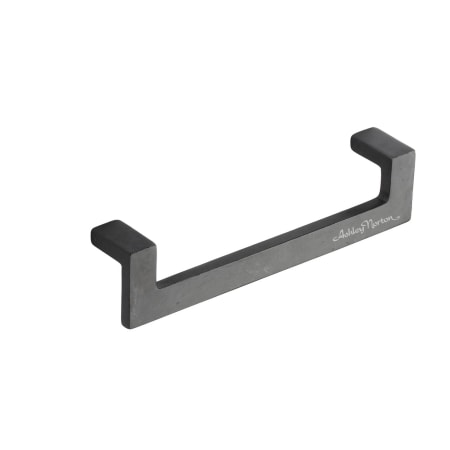 Ashley Norton Urban Offset 3-3/4" Center to Center Luxury Solid Bronze Drop Inspired Angled Cabinet Handle / Drawer Pull Dark Bronze