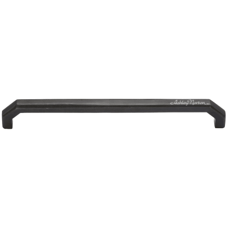 Ashley Norton Solid Bronze Angular 10 Inch Center to Center Handle Cabinet Pull Dark Bronze