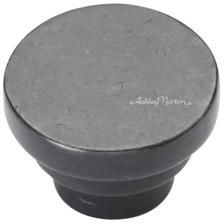 Ashley Norton Solid Bronze Round Step 1-1/2 Inch Mushroom Cabinet Knob Dark Bronze