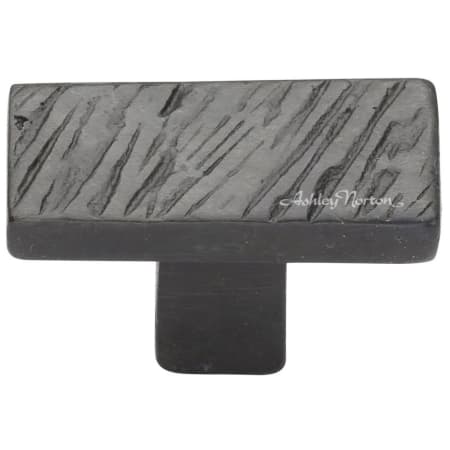 Ashley Norton Solid Bronze Textured 3/4 Inch Rectangular Cabinet Knob Dark Bronze