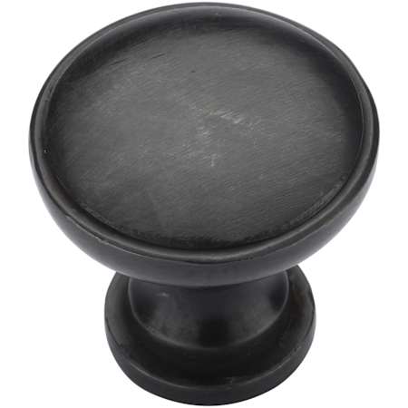 Ashley Norton Solid Bronze Aiden 1-1/2 Inch Mushroom Cabinet Knob Dark Bronze