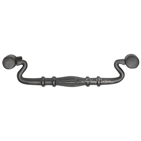 Ashley Norton Tuscany 5-1/2" Center to Center Luxury Solid Bronze Traditional Drop Bail Style Cabinet Handle / Drawer Pull Dark Bronze