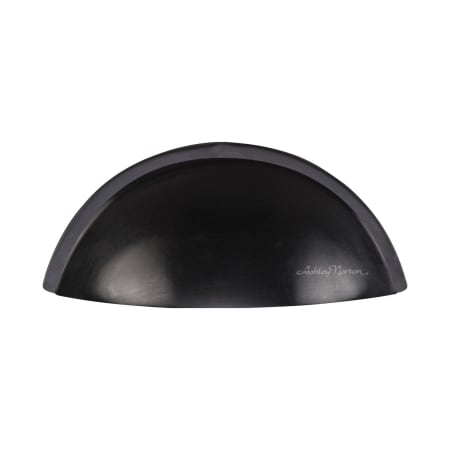 Ashley Norton Ely 2-1/4" Center to Center Luxury Solid Brass Modern Cabinet Cup Handle / Drawer Cup Pull Dark Oil Rubbed