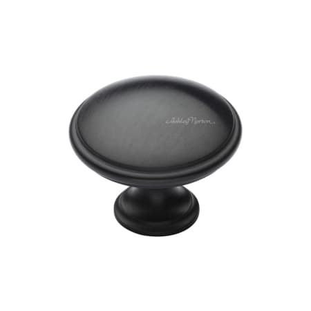 Ashley Norton Solid Brass Andria 1-1/2 Inch Mushroom Cabinet Knob Dark Oil Rubbed