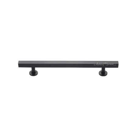 Ashley Norton Huntington 8" Center to Center Luxury Solid Brass Square Profile Cabinet Bar Handle / Drawer Bar Pull Dark Oil Rubbed
