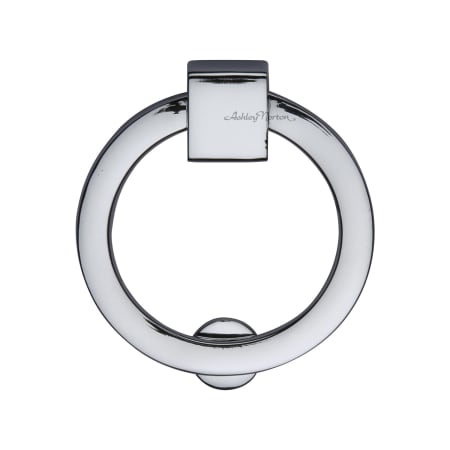 Ashley Norton Luxury 2-1/2" Round Solid Brass Drop Ring Cabinet Drawer Handle Pull Polished Chrome