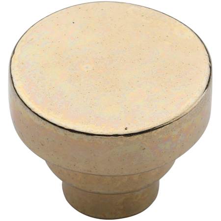 Ashley Norton Solid Bronze Round Step 1-1/4 Inch Mushroom Cabinet Knob Natural Bronze