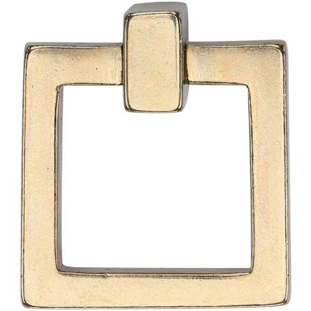 Ashley Norton Luxury 2-1/2" Square Drop Ring Solid Bronze Cabinet / Drawer Pull Natural Bronze