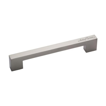 Ashley Norton Urban 11" Center to Center Solid Brass Luxury Square Appliance Handle / Pull - Surface Mount Satin Nickel