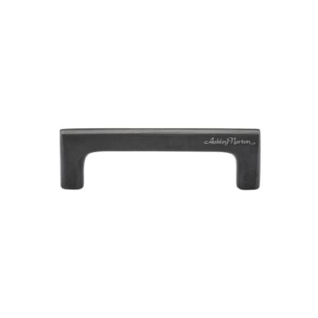 Ashley Norton Abigail 8" Center to Center Luxury Solid Bronze Narrow Square Cabinet Handle / Drawer Pull Dark Bronze