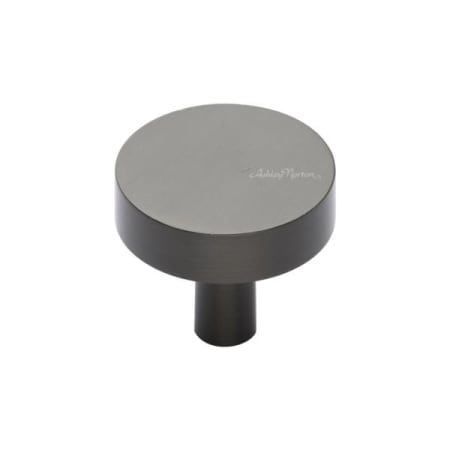 Ashley Norton Solid Brass Modern 1-1/2 Inch Mushroom Cabinet Knob Dark Oil Rubbed