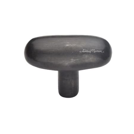 Ashley Norton Solid Bronze Potato 13/16 Inch Bar Cabinet Knob Dark Bronze