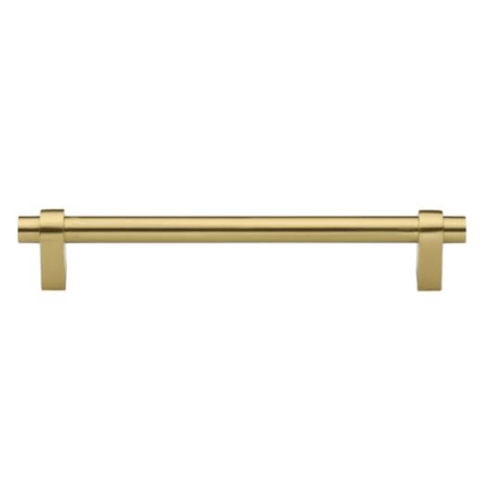 Ashley Norton Asher Cabinet Pull with 6-1/5" Centers Satin Brass