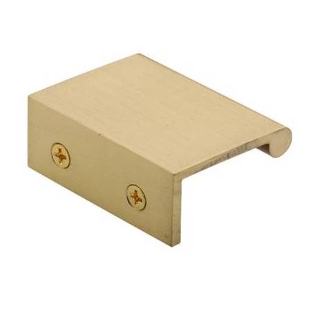 Ashley Norton 1/8" Rear Mount Edge Pull Satin Brass